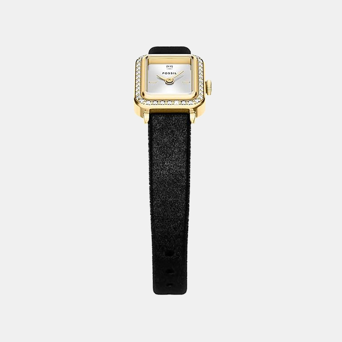 Raquel Women Quartz Silver Dial Analog Fabric Watch ES5437
