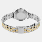 Carlie Women Quartz Blue Dial Analog Stainless Steel Watch ES5438