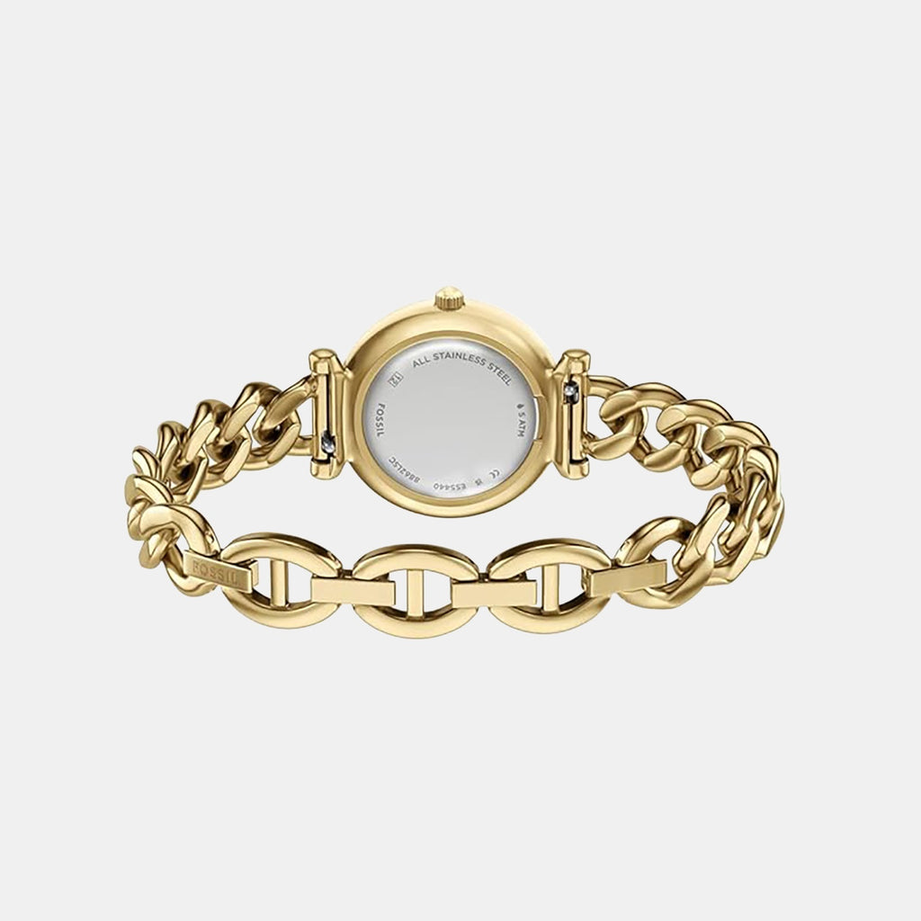 Carlie Women Quartz Black Dial Analog Stainless Steel Watch ES5440