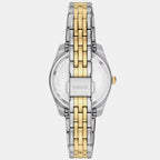 Scarlette Women Quartz Blue Dial Analog Stainless Steel Watch ES5443