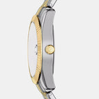 Scarlette Women Quartz Blue Dial Analog Stainless Steel Watch ES5443