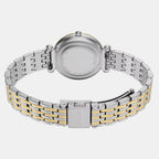 Carlie Women Quartz Silver Dial Analog Stainless Steel Watch ES5450SET
