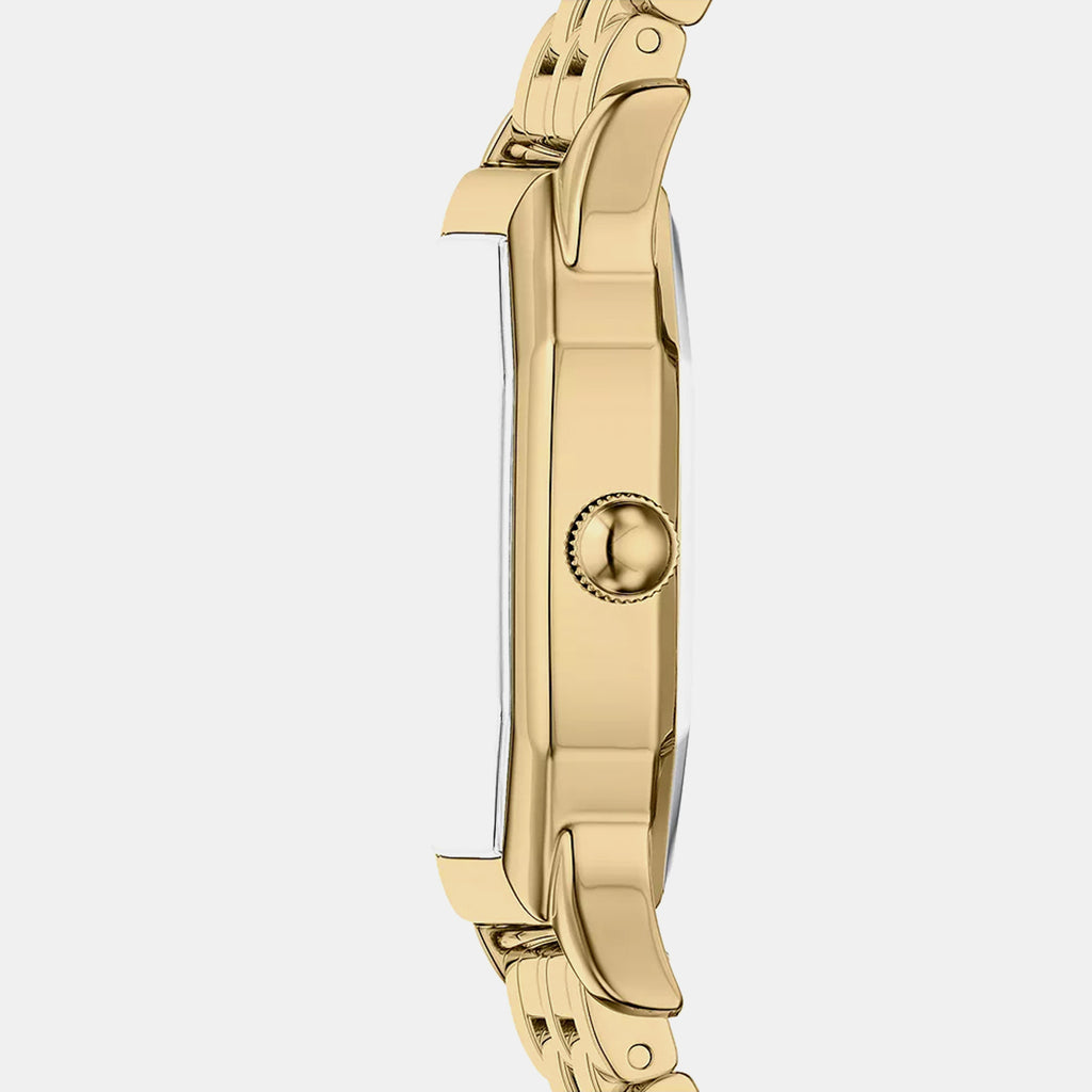 Harlow Women Quartz Green Dial Analog Stainless Steel Watch ES5451