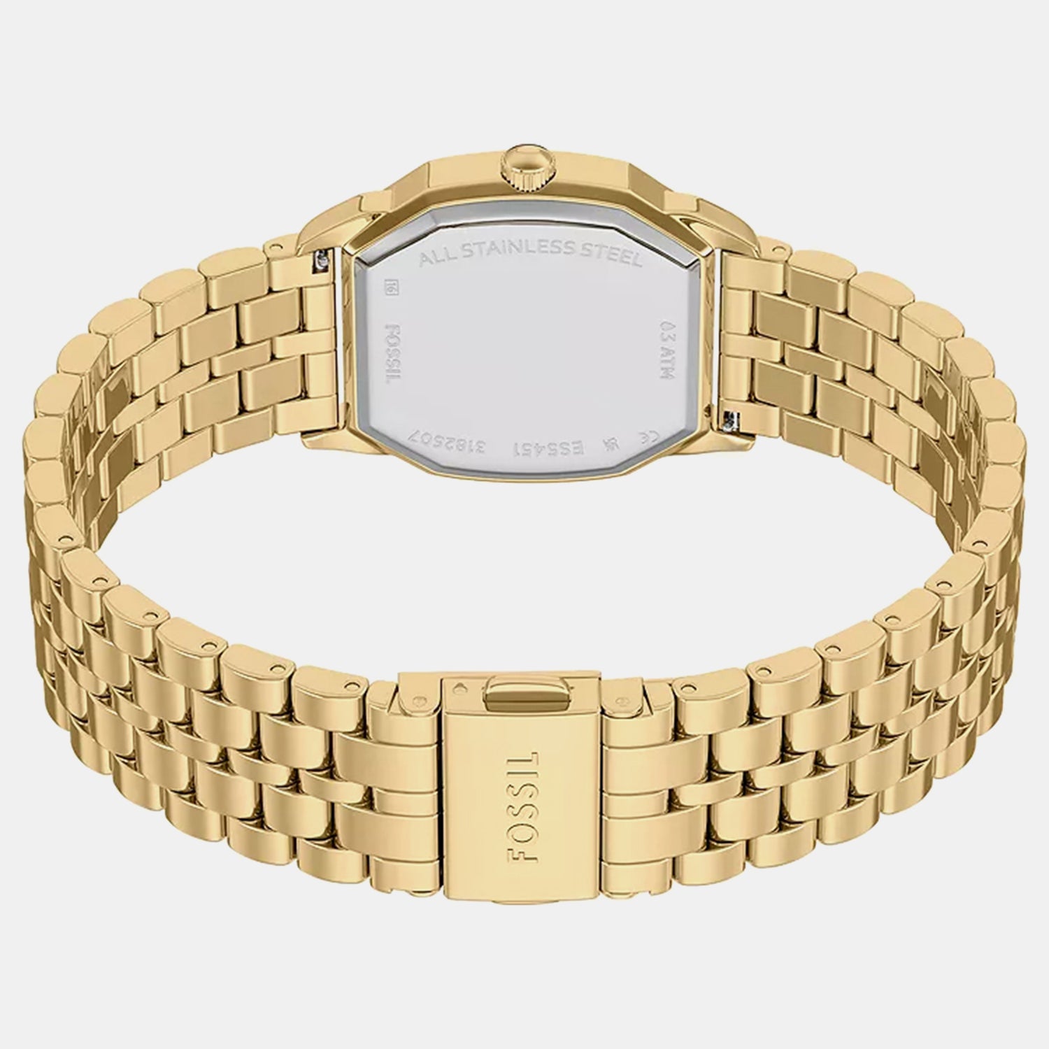 Harlow Women Quartz Green Dial Analog Stainless Steel Watch ES5451