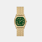 Harlow Women Quartz Green Dial Analog Stainless Steel Watch ES5451