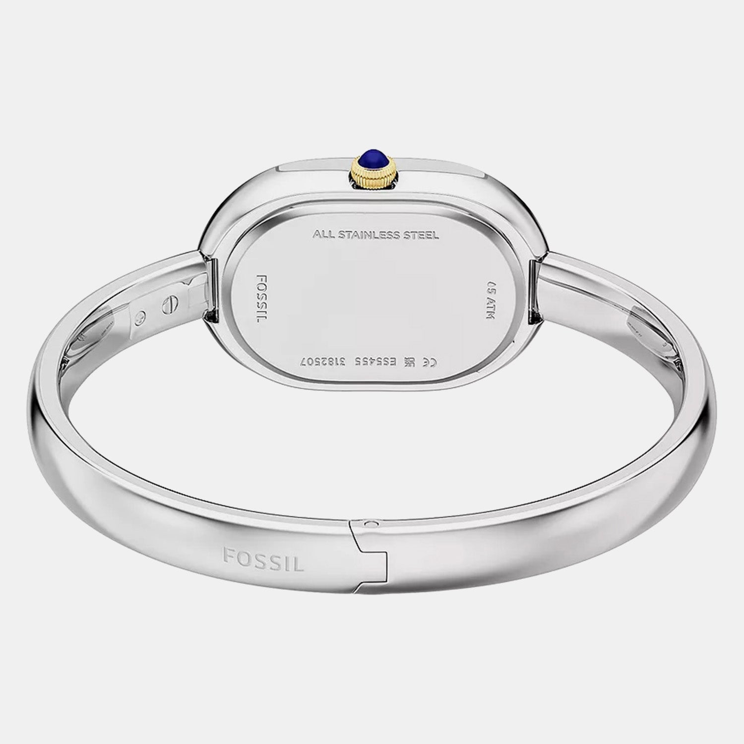 Sloan Women Quartz Mother Of Pearl Dial Analog Stainless Steel Watch ES5455