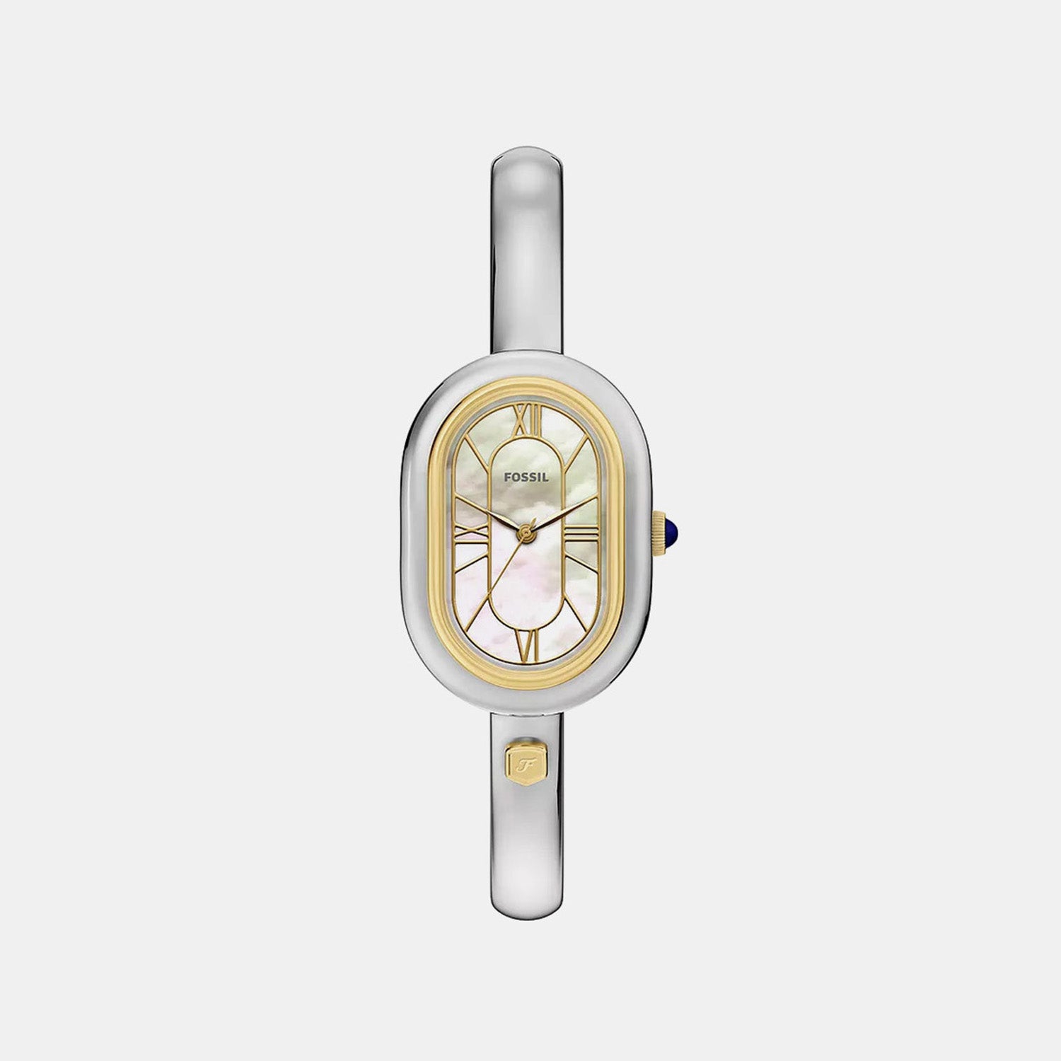 Sloan Women Quartz Mother Of Pearl Dial Analog Stainless Steel Watch ES5455