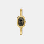 Sloan Women Quartz Black Dial Analog Stainless Steel Watch ES5456