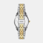Scarlette Women Quartz Black Dial Analog Stainless Steel Watch ES5458