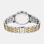 Scarlette Women Quartz Black Dial Analog Stainless Steel Watch ES5458