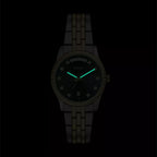 Scarlette Women Quartz Black Dial Analog Stainless Steel Watch ES5458