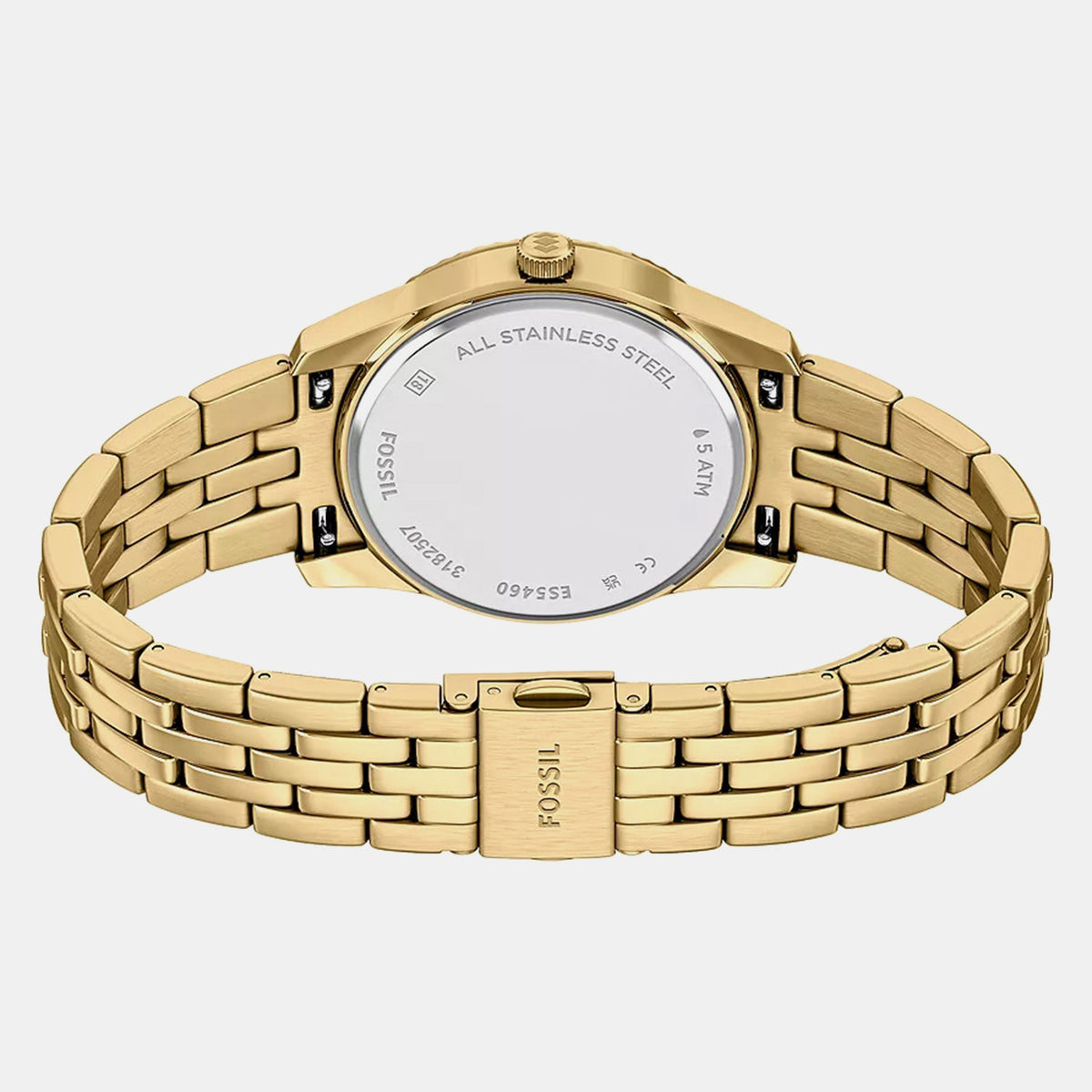Scarlette Women Quartz Green Dial Analog Stainless Steel Watch ES5460