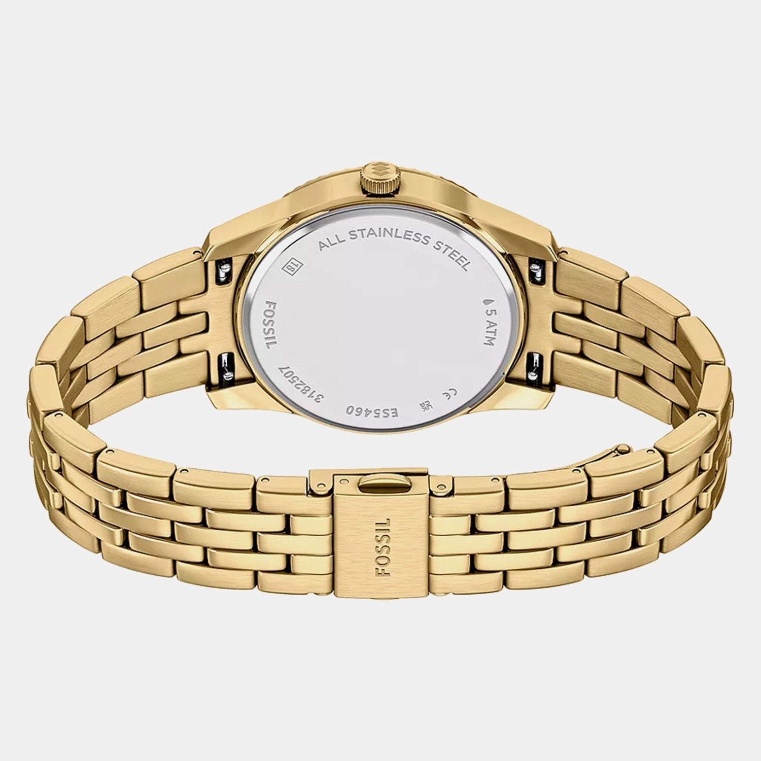 Scarlette Women Quartz Green Dial Analog Stainless Steel Watch ES5460