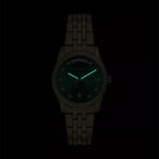 Scarlette Women Quartz Green Dial Analog Stainless Steel Watch ES5460