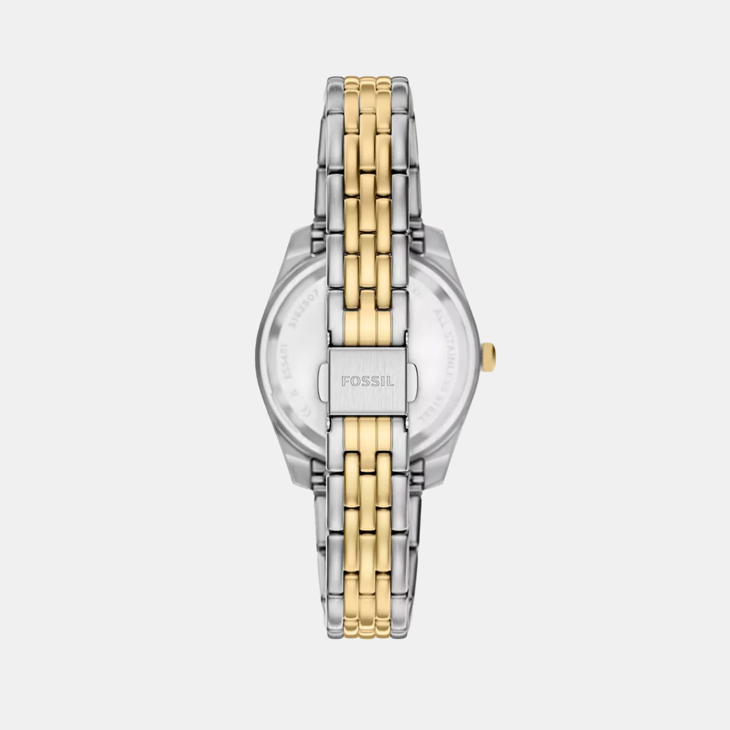 Scarlette Women Quartz Pink Dial Analog Stainless Steel Watch ES5461
