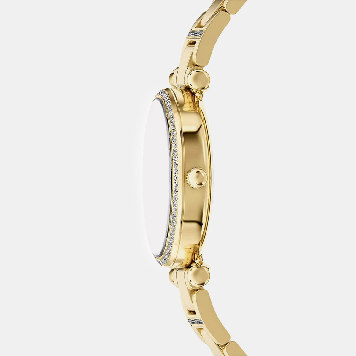Carlie Women Quartz Gold Dial Analog Stainless Steel Watch ES5465