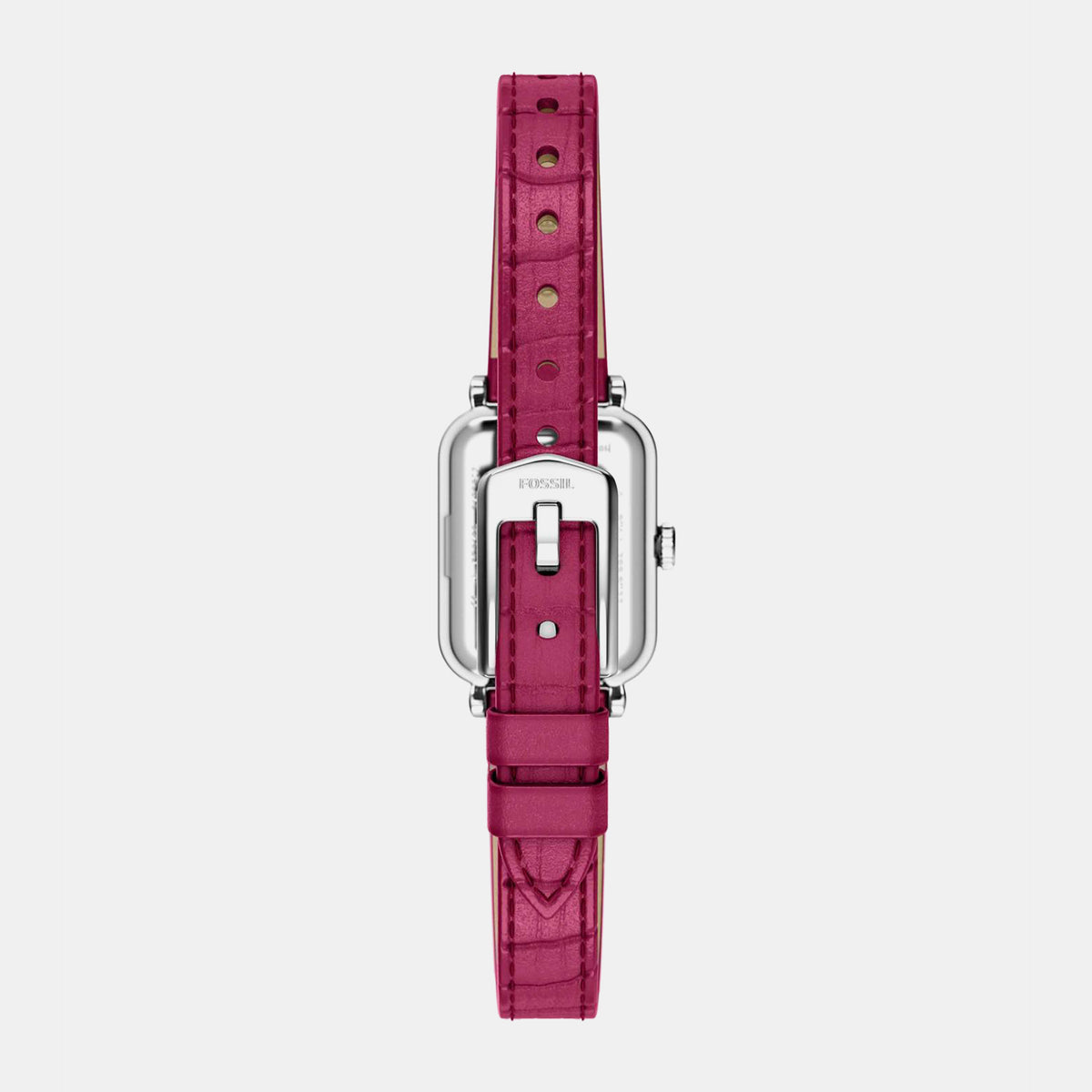Raquel Women Quartz Silver Dial Analog Leather Watch ES5466