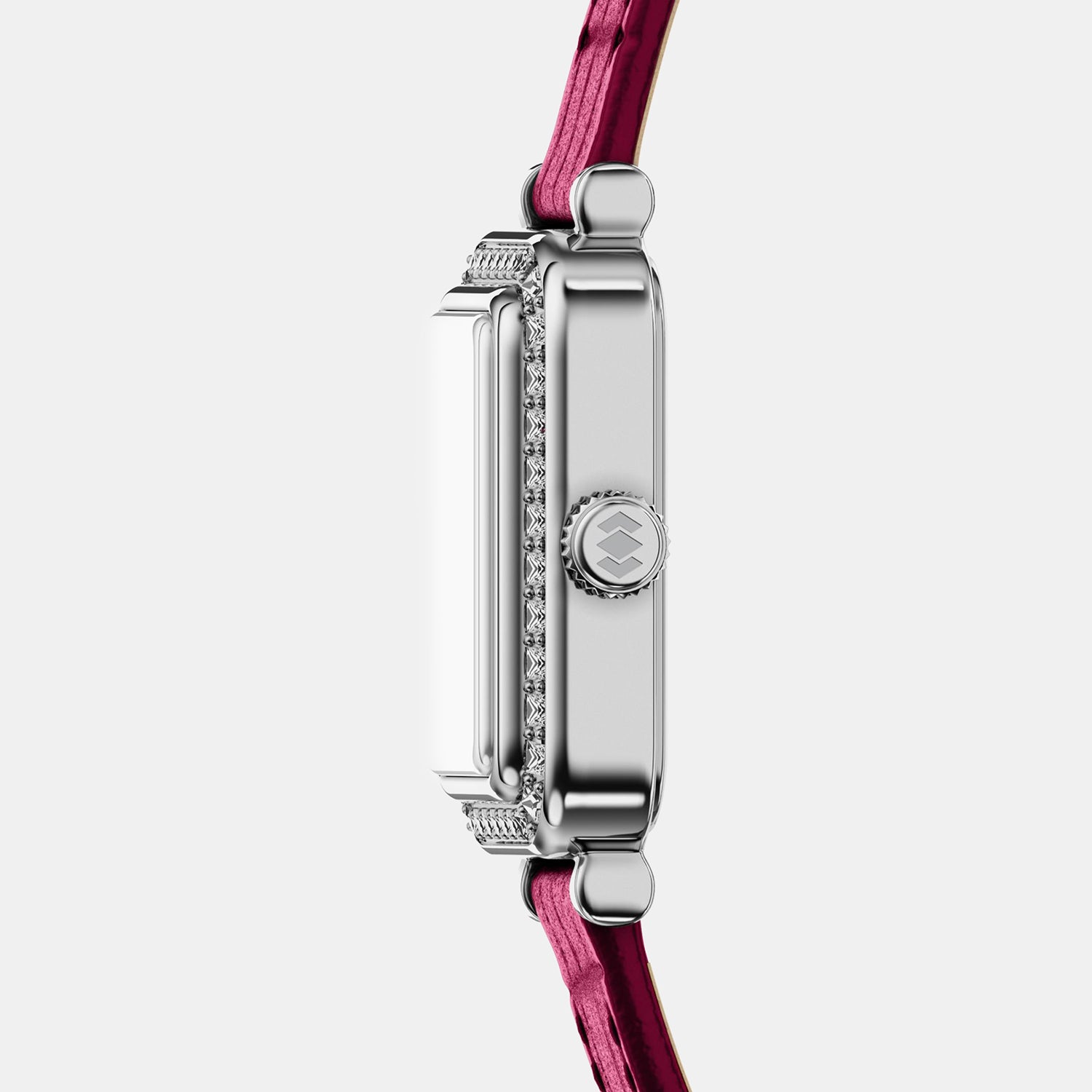 Raquel Women Quartz Silver Dial Analog Leather Watch ES5466