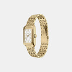 Raquel Women Quartz White Dial Analog Stainless Steel Watch ES5467