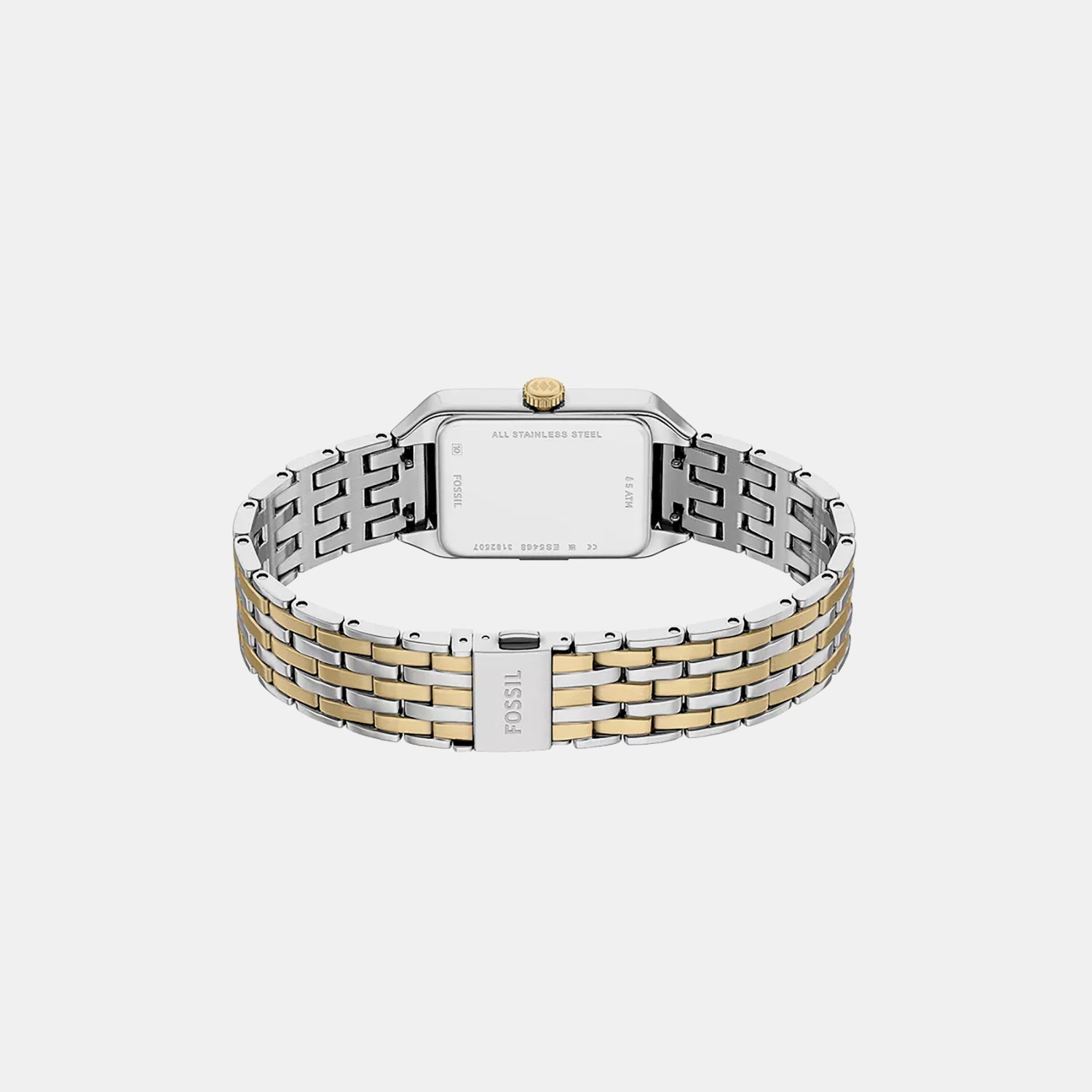 Raquel Women Quartz White Dial Analog Stainless Steel Watch ES5468