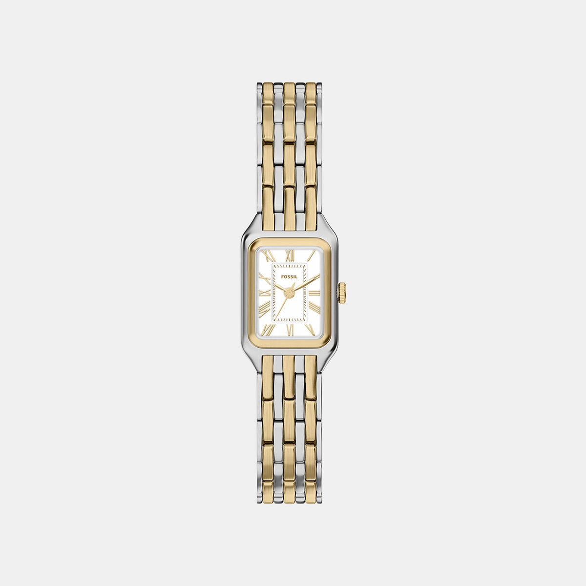 Raquel Women Quartz White Dial Analog Stainless Steel Watch ES5468