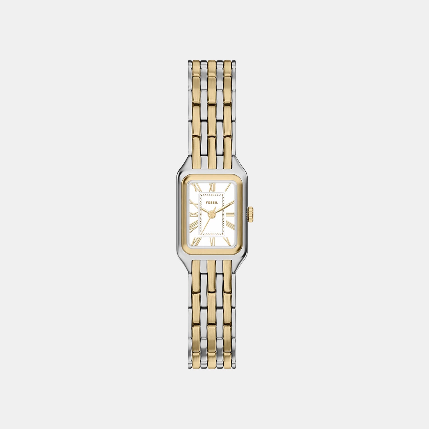 Raquel Women Quartz White Dial Analog Stainless Steel Watch ES5468
