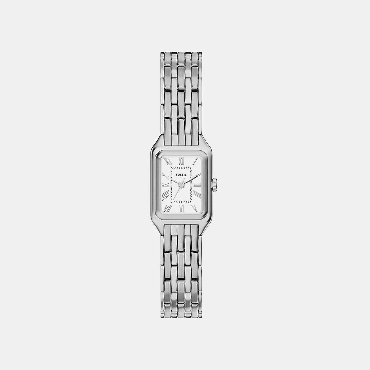 Raquel Women Quartz White Dial Analog Stainless Steel Watch ES5469