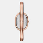 Sloan Women Quartz Mother Of Pearl Dial Analog Stainless Steel Watch ES5472