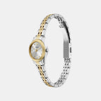 Scarlette Women Quartz Silver Dial Analog Stainless Steel Watch ES5473