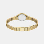 Scarlette Women Quartz Gold Dial Analog Stainless Steel Watch ES5474