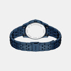 Scarlette Women Quartz Blue Dial Analog Stainless Steel Watch ES5476