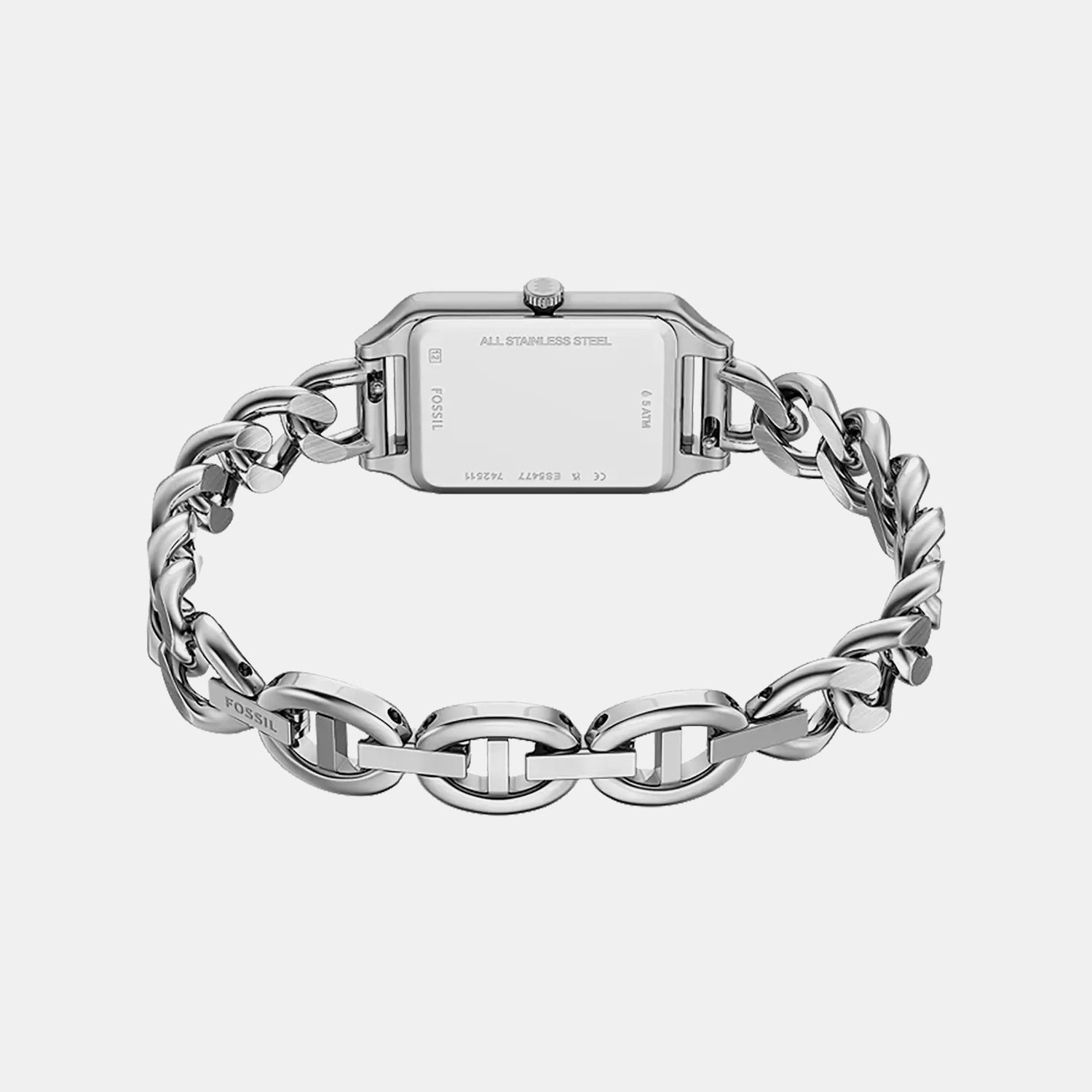 Integral Diamonds Unisex Quartz Black Dial Analog Stainless Steel Watch R20254712