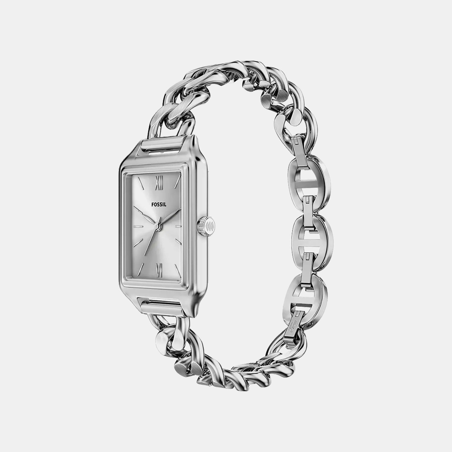 Raquel Women Quartz Silver Dial Analog Stainless Steel Watch ES5477