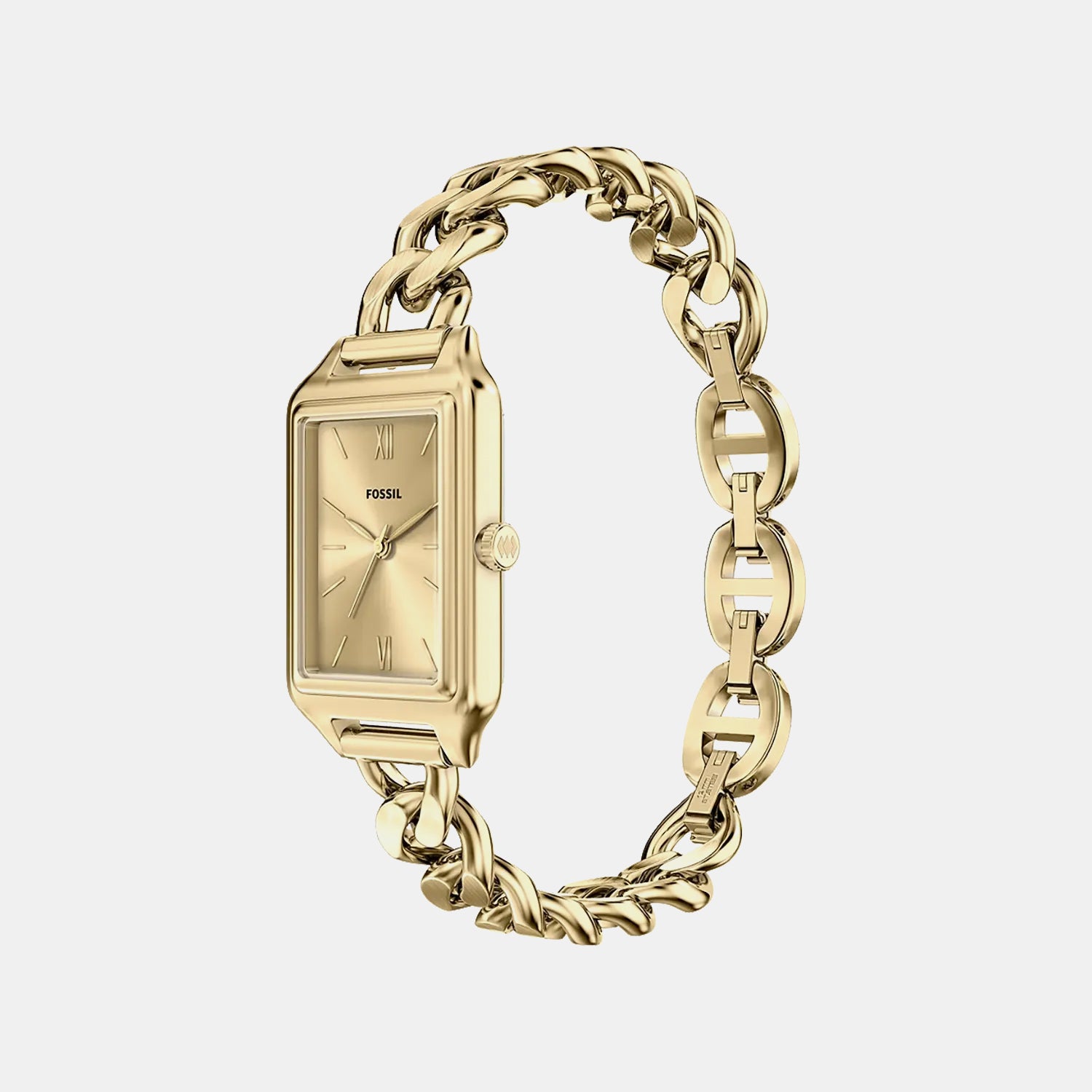 Raquel Women Quartz Gold Dial Analog Stainless Steel Watch ES5478