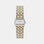 Women Quartz Blue Dial Analog Stainless Steel Watch ES5480