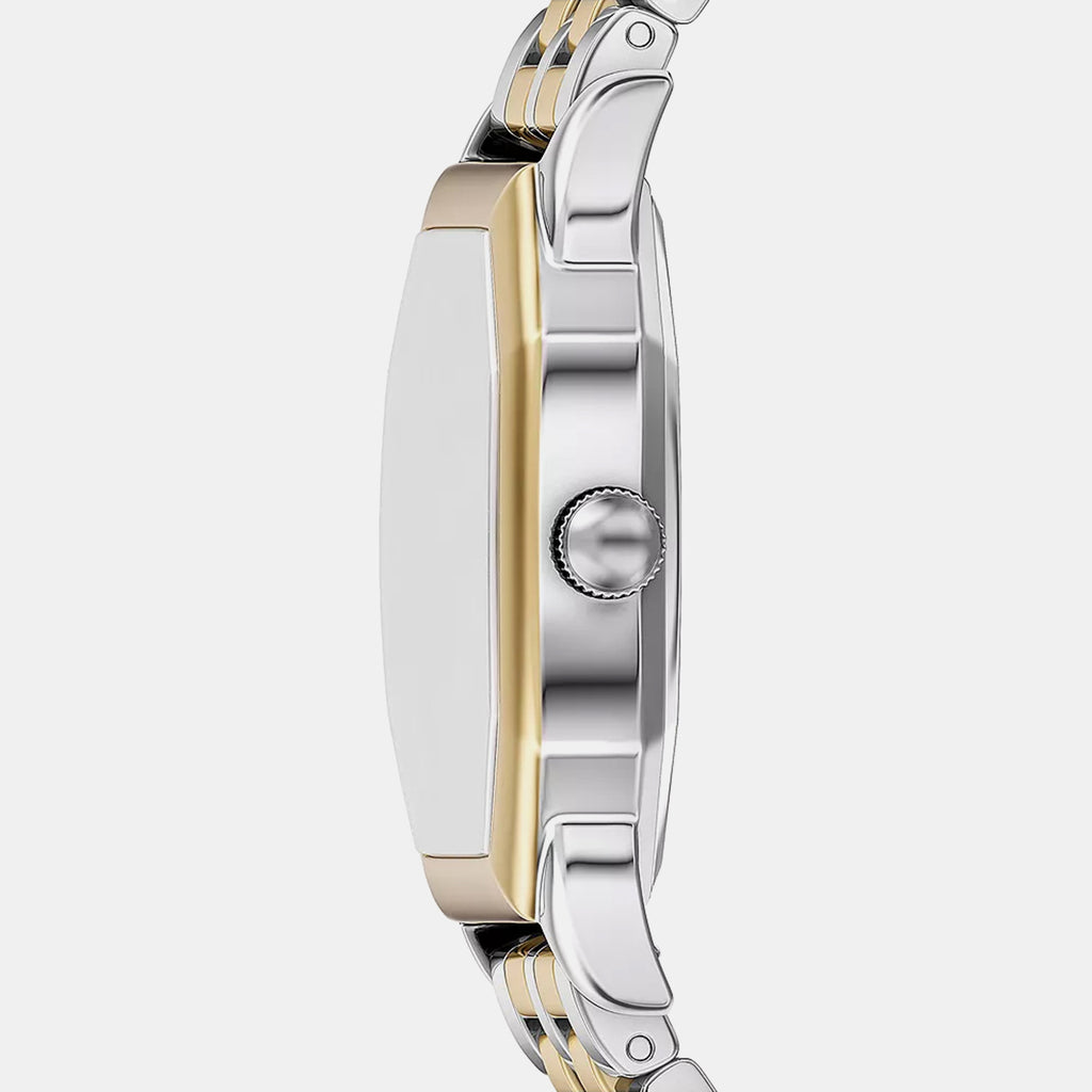 Women Quartz Blue Dial Analog Stainless Steel Watch ES5480