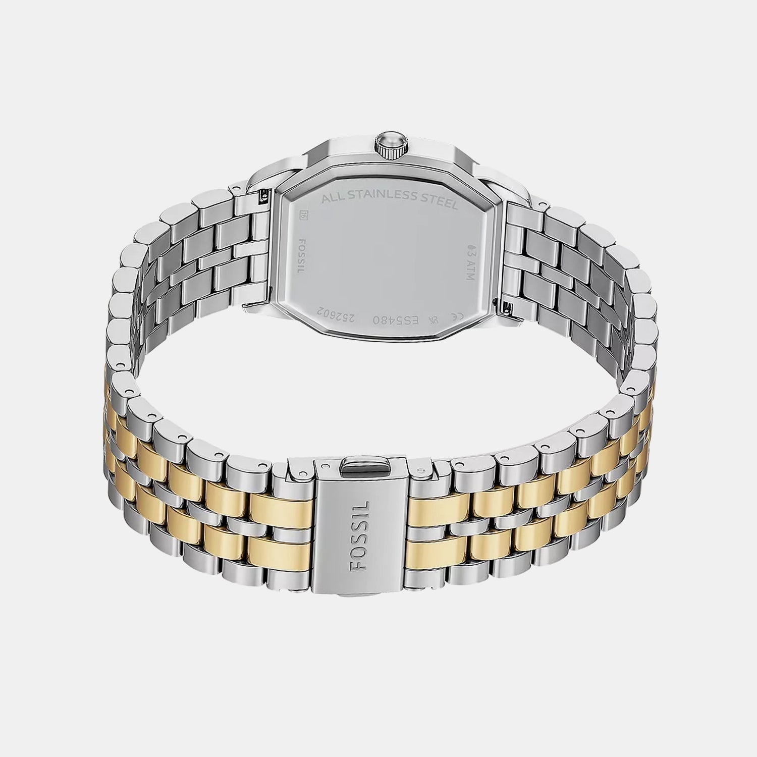 Women Quartz Blue Dial Analog Stainless Steel Watch ES5480