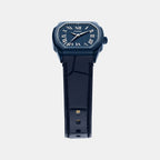 Harlow Women Quartz Blue Dial Analog Leather Watch ES5481
