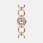 Harlow Women Quartz Rose Gold Dial Analog Stainless Steel Watch ES5484