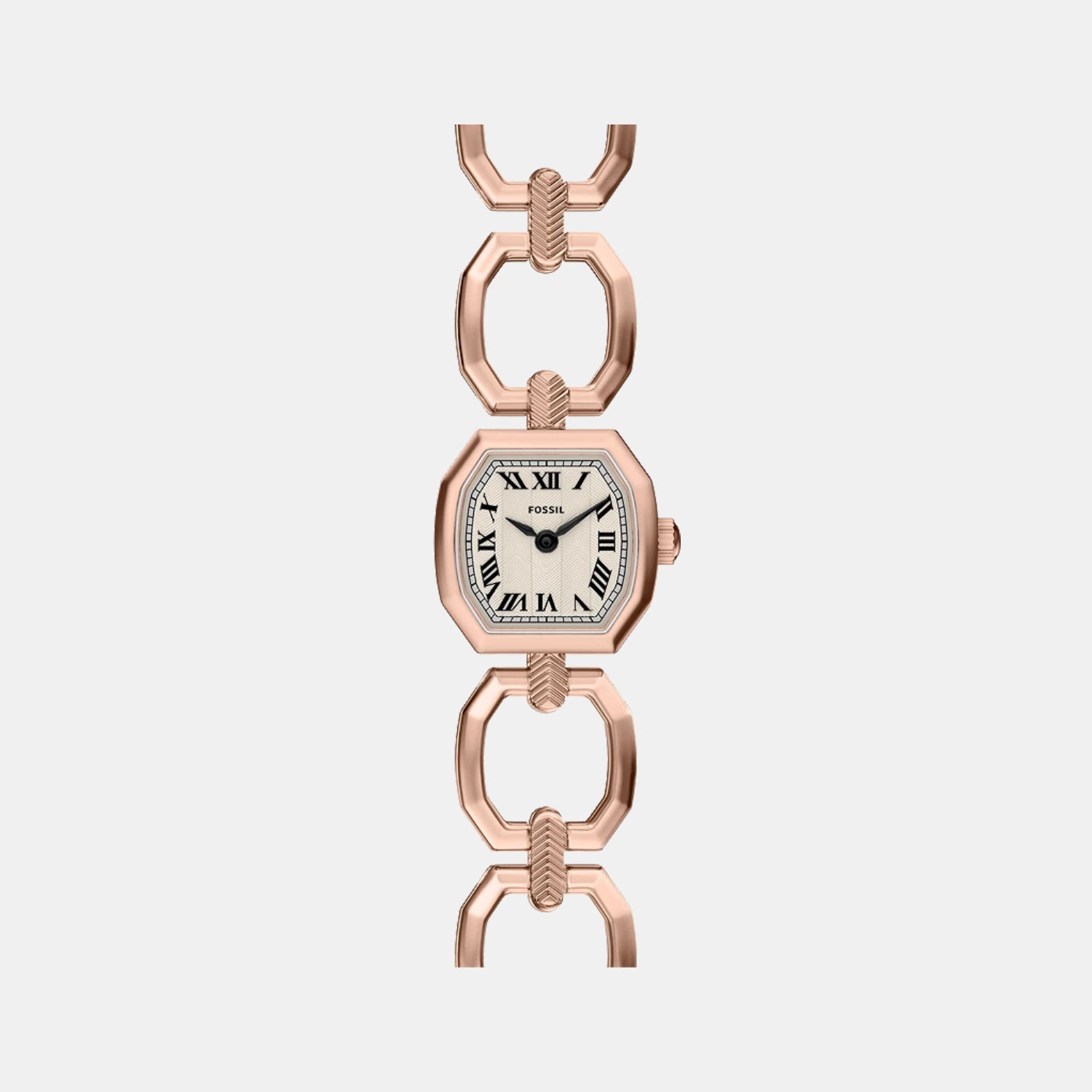 Harlow Women Quartz Rose Gold Dial Analog Stainless Steel Watch ES5484