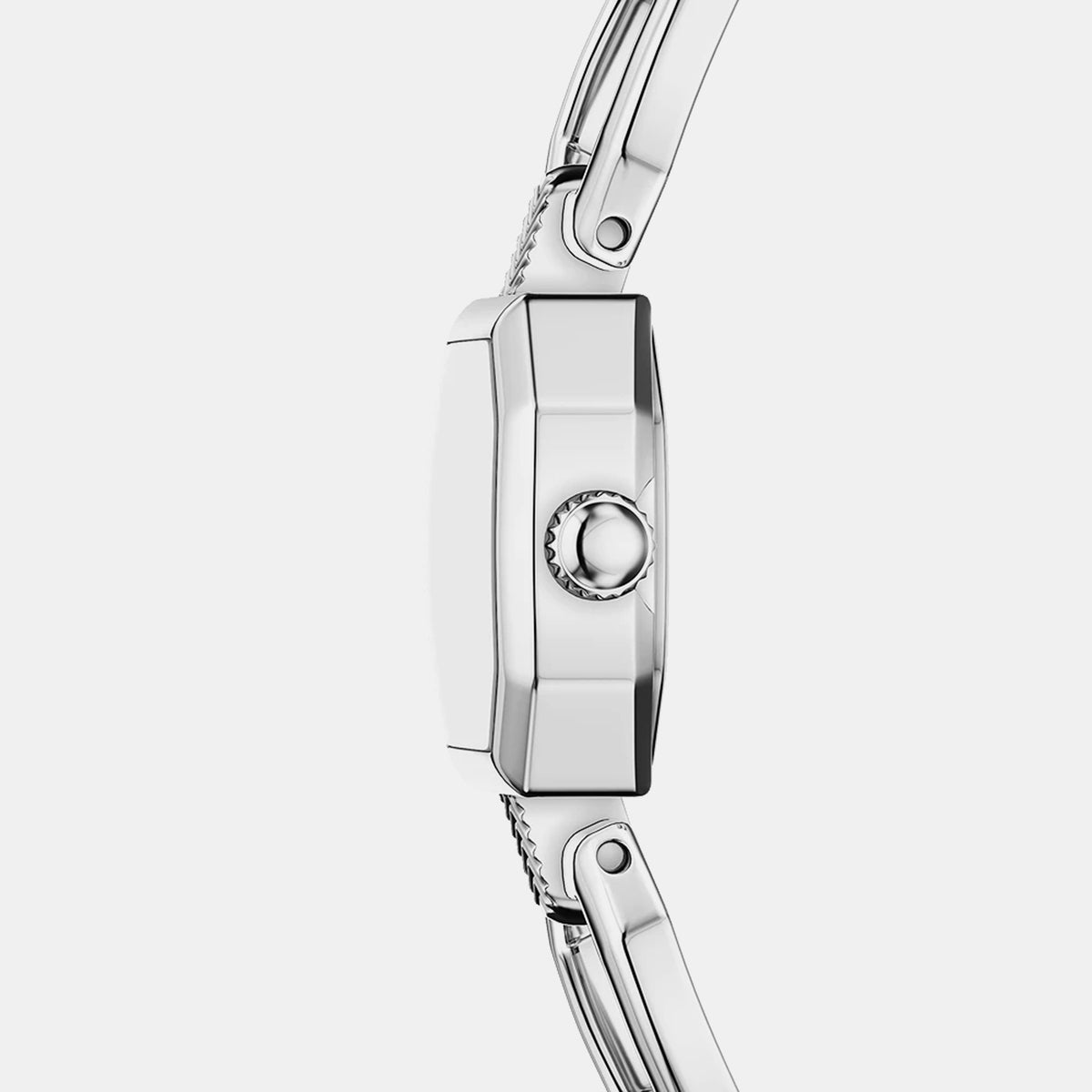 Harlow Women Quartz Cream Dial Analog Stainless Steel Watch ES5485