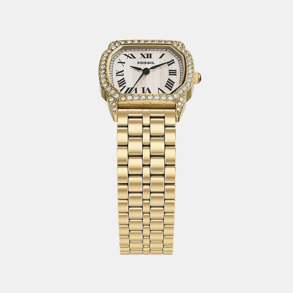 Harlow Women Quartz Silver Dial Analog Stainless Steel Watch ES5489
