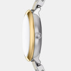 Heldi Women Quartz Mother Of Pearl Dial Analog Stainless Steel Watch ES5500