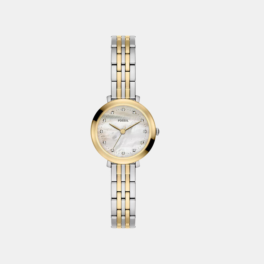 Heldi Women Quartz Mother Of Pearl Dial Analog Stainless Steel Watch ES5500