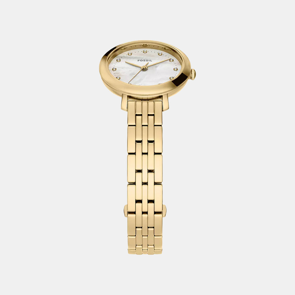 Heldi Women Quartz Mother Of Pearl Dial Analog Stainless Steel Watch ES5501