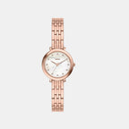 Heldi Women Quartz Mother Of Pearl Dial Analog Stainless Steel Watch ES5502