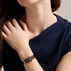 Raquel Women Quartz Brown Dial Analog Leather Watch ES5503