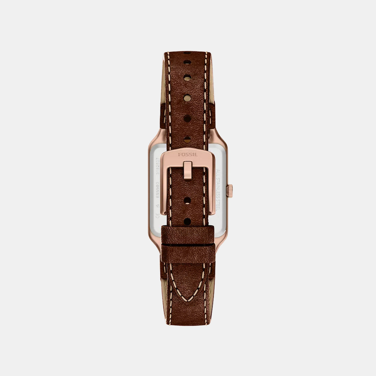 Raquel Women Quartz Brown Dial Analog Leather Watch ES5503