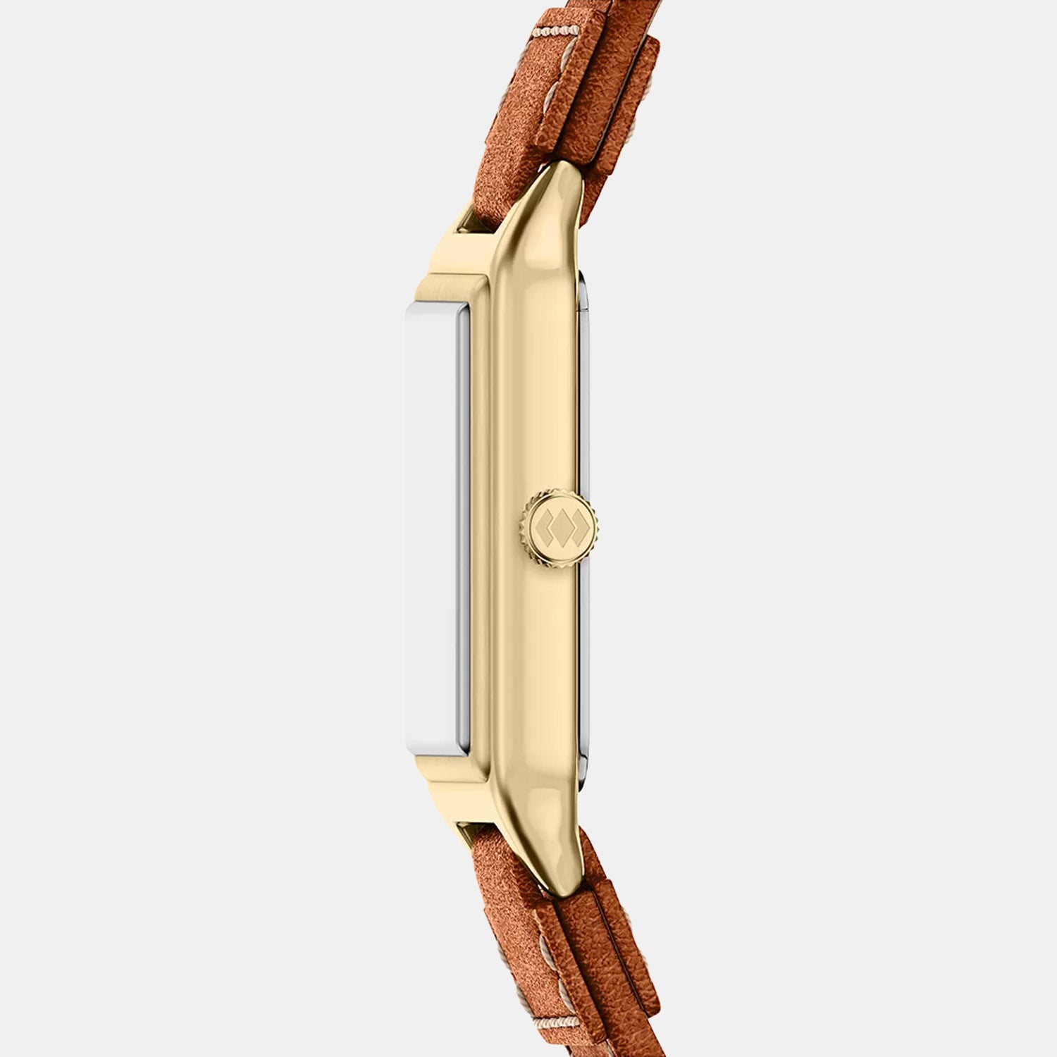 Raquel Women Quartz Cream Dial Analog Leather Watch ES5504