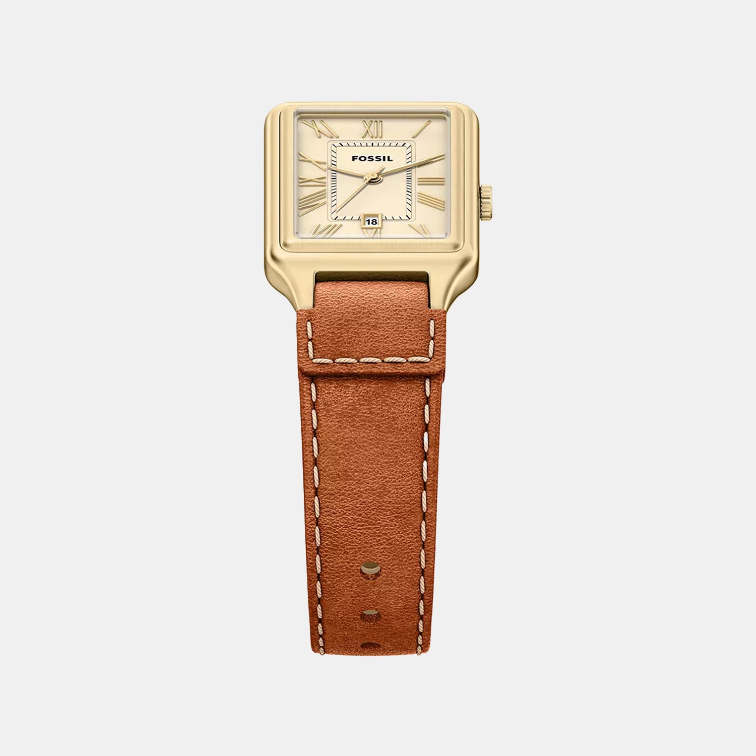 Raquel Women Quartz Cream Dial Analog Leather Watch ES5504